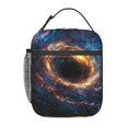 thumbnail image 3 of Black Hole Lunch Bag, Lunch Box Lunch Bag For Women Adult Men, Lunch Tote Reusable Insulated Cooler Lunch Container For Work Office Picnic Travel-Wine Cup, 3 of 7