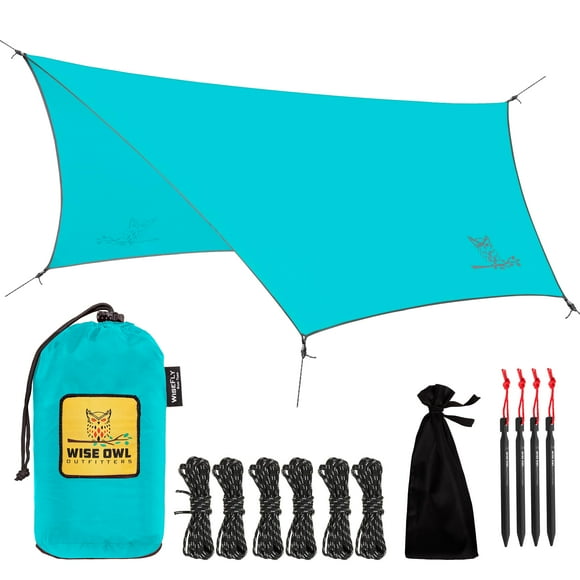 Lona impermeable para lluvia de camping Wise Owl Outfitters 11x9 pies