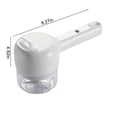 thumbnail image 3 of TUOBARR 3 In 1 Portable Electric Vegetable Cutter Set,Vegetable Cutter Mini Wireless Electric Garlic Mud Masher,Wireless Food Processor For Garlic Pepper Chili, 3 of 5