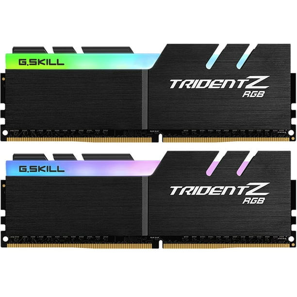 Memoria RAM DDR4 G.Skill Trident Z RGB 64GB 3600MHz 2x32GB F4-3600C18D-64GTZR