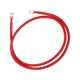 thumbnail image 1 of 1 Pc Cable de Inversor de Batería 6 AWG Gauge 3.5FT 5/16" Terminal Cable de Batería Universal para Automóvil Vehículo Barco RV Solar Cobre Estañado Rojo, 1 of 7