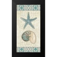 thumbnail image 2 of Adams, Emily 14x24 Black Modern Framed Museum Art Print Titled - Beach Treasures I, 2 of 5
