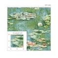 thumbnail image 3 of NextWall  Lily Pond Peel and Stick Wallpaper 20.5 in. W x 18 ft. L - Olive & Sky Blue, 3 of 8