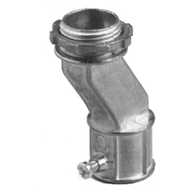 1 Trade Size Morris Products 14912 EMT Compression Connector Zinc Die Cast