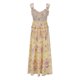 thumbnail image 4 of Vestido de Verano para Mujeres Sexy Moda Plegado Impresión sin Mangas Vestido de Cuello en V Poliéster, Falda Casual para la Playa Y la Fiesta, 4 of 7