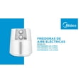 thumbnail image 2 of FREIDORA DE AIRE 3.5 LTS COLOR BLANCA MARCA MIDEA Midea MAF35N2SEG, 2 of 2