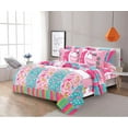 thumbnail image 1 of Sapphire Home 6 Piece Unicorn Bed in a Bag Twin Bedding Set for Girls Kids Comforter Set with Bed Sheets Pillow Case Toy Pillow Unicorn Bedroom Bedding Set for Girls Twin Size, 1 of 4