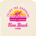thumbnail image 4 of Inktastic Summer Enjoy the Sunshine Vero Beach Florida in Pink Boys or Girls Toddler T-Shirt, 4 of 5