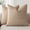 Camel, variant on otnbgsr A set of 2-piece decorative linen grid pillow set, neutral farmhouse retro cushion set, modern bohemian style home decoration sofa chair sofa bedroom living room, 18 x 18 inches