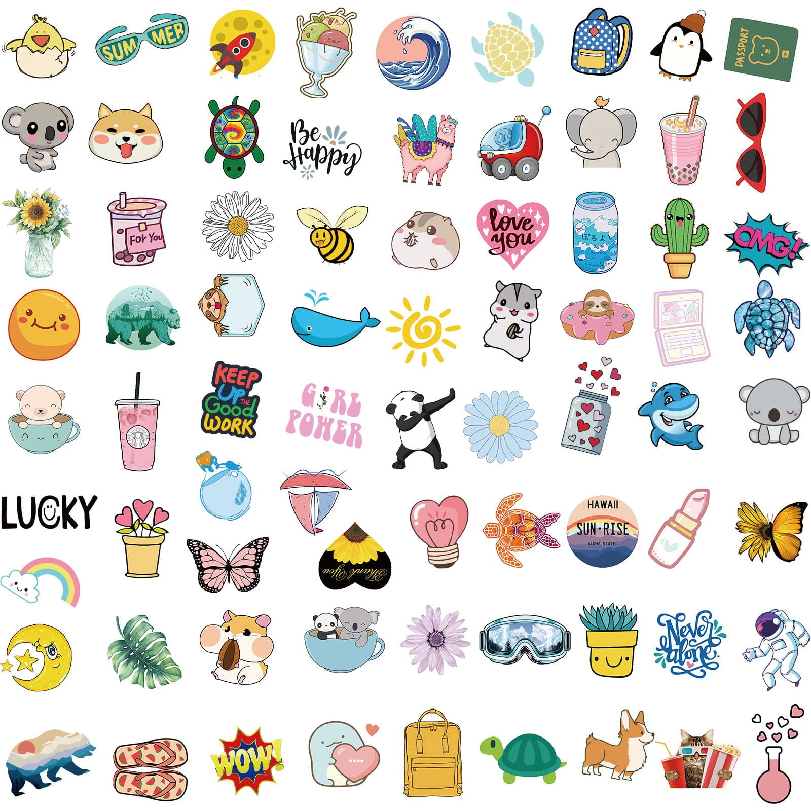 200 Pcs Stickers Pack Colorful Vsco Waterproof Stickers Cute Aesthetic  Stickers Laptop Water Bottle Phone Skateboard Stickers For Teens Girls Kids  Vinyl Sticker, 90 Days Buyer Protection