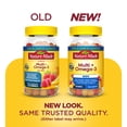 thumbnail image 5 of Nature Made Mens Multivitamin + Omega-3 Gummies for Daily Nutritional Support, 80 Count, 5 of 13