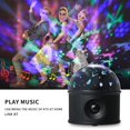 thumbnail image 2 of LEDs Ball Light Projector Light BT Music Speaker Player 360° Rotation Projector for Bedroom DJ Party Lamp USB Powered Projector Night Light, 2 of 8