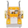 thumbnail image 3 of Peterbilt 389/Kenworth W900 Semi Truck Die Cast Toy - 1:32 Scale Yellow with Blue Flames, 3 of 4
