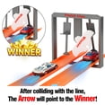 thumbnail image 4 of Línea de meta de carreras compatible con las pistas de carreras Hot Wheels, 4 of 6