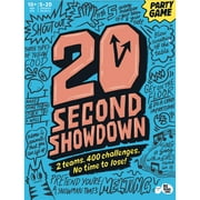 Big Potato Games: 20 Second Showdown - The Game Of Challenges, Hilarious Party Game For 2 Teams, Race Against The Timer, Ages 10+, 5+ Players