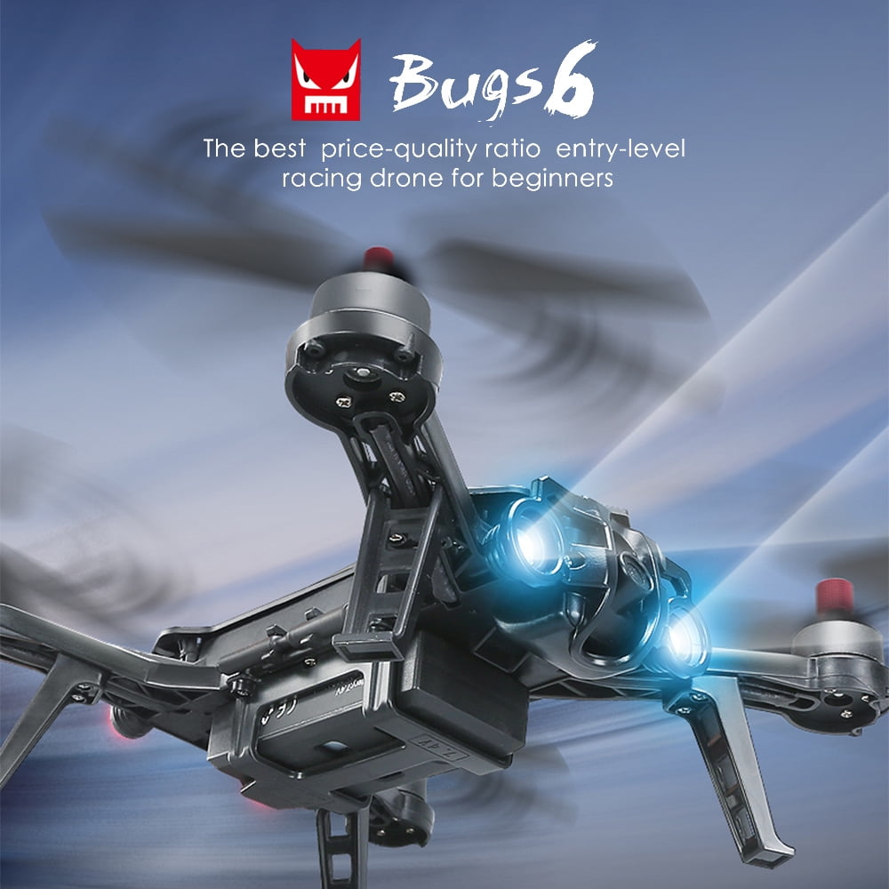 mjx bugs 6 250mm rc brushless racing quadcopter