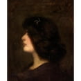 thumbnail image 3 of Alice Pike Barney 15x18 Black Modern Framed Museum Art Print Titled - Laura at Fifteen (1894), 3 of 5