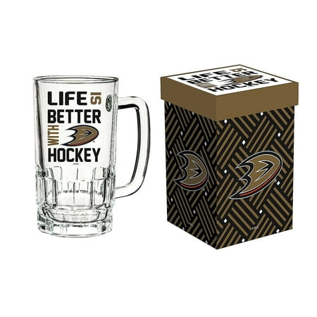 

Glass Tankard Cup with Gift Box Anaheim Ducks