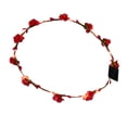 thumbnail image 2 of GZWYHT Headbands for Women,Hair Accessories El LED Club Party Concert Light Up Bright Flash Glowing Hairband Flexible Hair Bands,Hair Ties,Workout Headbands Red, 2 of 2