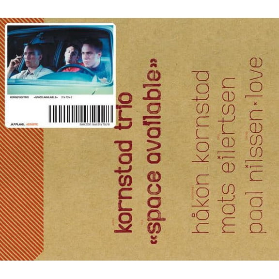 Kornstad Trio - Space Available - Jazz - CD