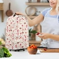 thumbnail image 3 of Yuyamidu Red Mushroom Blender Cover Stain Resistant Kitchen Appliance Covers Universal Fit Blender Food Processor Juicer Stand Mixer Case Keep Clean from Drips, Food Stains, 3 of 6