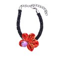 thumbnail image 2 of CBFFDC Pet Flower Bell Decor Necklace Luxury Rhinestone Pet Necklace Flower Bell Decor Adjustable Length Cat Puppy Accessories, 2 of 6