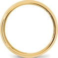 thumbnail image 2 of 14K Yellow Gold 14Ky 7mm Bevel Edge Comfort Fit Band Size 9 Made In United States bec070-9, 2 of 5