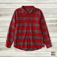 thumbnail image 5 of PatPat Mommy and Me Dress Plaid Series Family Matching Couple Sets Dresses Polo Long Sleeve Shirts Rompers, 5 of 16