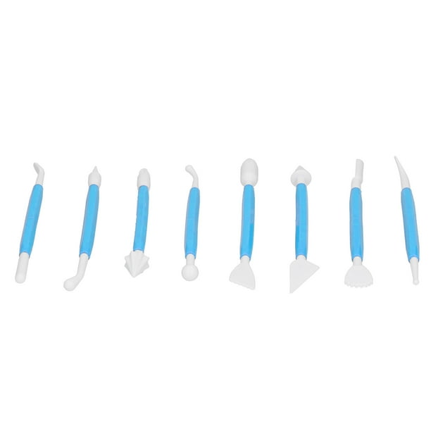 Herramienta para manualidades para hornear, 8 piezas, herramienta para fondant, herramienta para fondant, molde para decorar pasteles, mejora tu experiencia
