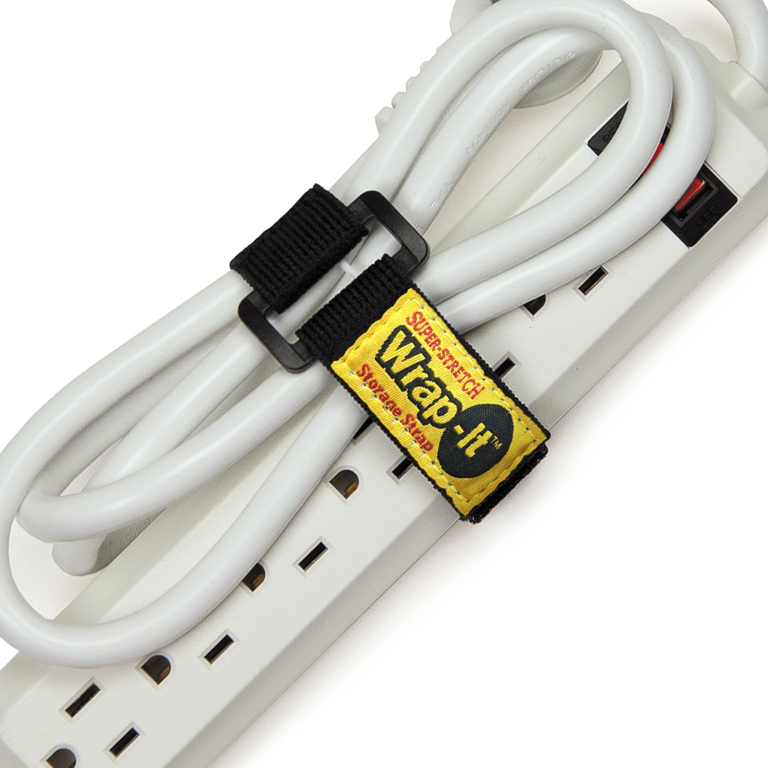 WrapIt Storage 9 in. SuperStretch Straps, Elastic Cinch Straps (10