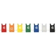 thumbnail image 5 of Champion Sports Heavyweight Numbered Nylon Pinnie, Pack of 12, Blue, Adult, 5 of 7