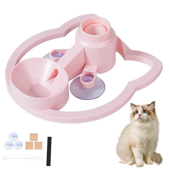 OADUKQ Pink Pet Water Dispenser Base