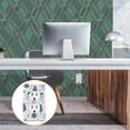 thumbnail image 6 of Yayeee Blank Wall Plate Cover 1-Gang 4.5"x2.7" Home Unused Decorative Outlet, Blue Cute Snowmen, 6 of 7