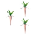 thumbnail image 3 of 3 decoraciones de zanahorias de Pascua, adornos de zanahorias de Pascua, accesorios fotográficos versátiles, zanahorias de tela para centro de mesa de Cuadrícula naranja, 3 of 8