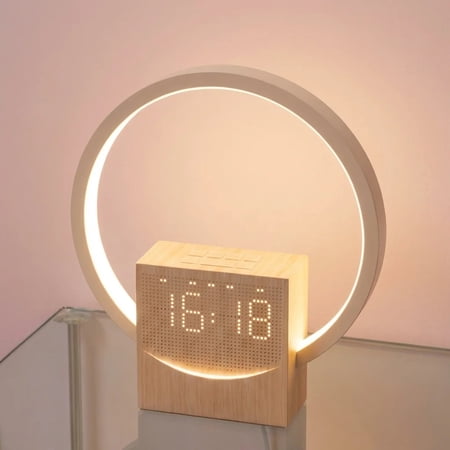 Digital Sunrise Alarm Clock Bluetooth Speaker White Noise Machine Desk Clock Night Light for Home Office Digital Sunrise Alarm Clock Bluetooth Speaker White Noise Machine Desk Clock Night Light for Home