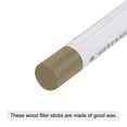 thumbnail image 3 of Uxcell Wood Wax Filler Stick, Furniture Repair Crayon Touch Up Fixing Pen, Pale Brown, 3 of 6