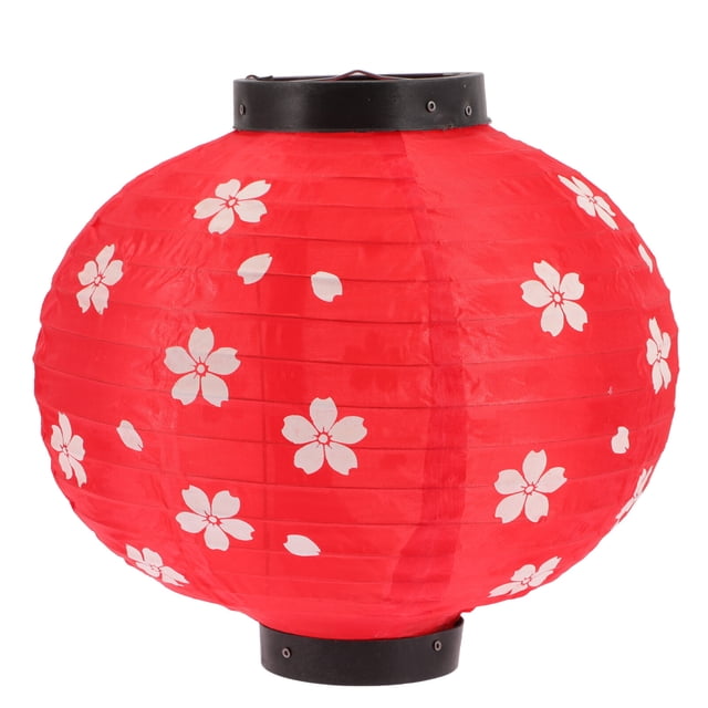 Miangastore Japanese Style Hanging Lantern Outdoor Cherry Flower Lantern Restaurant Lantern