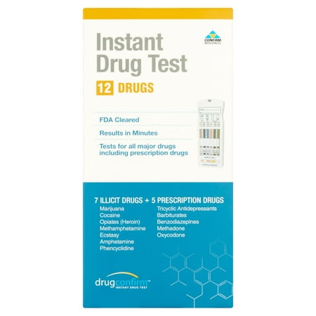 DrugConfirm Instant Drug Test for 12 Drugs (Best Drug For Toothache)