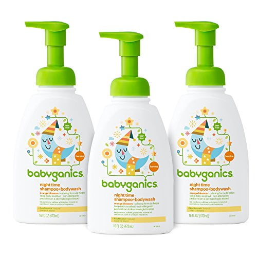 babyganics night time shampoo