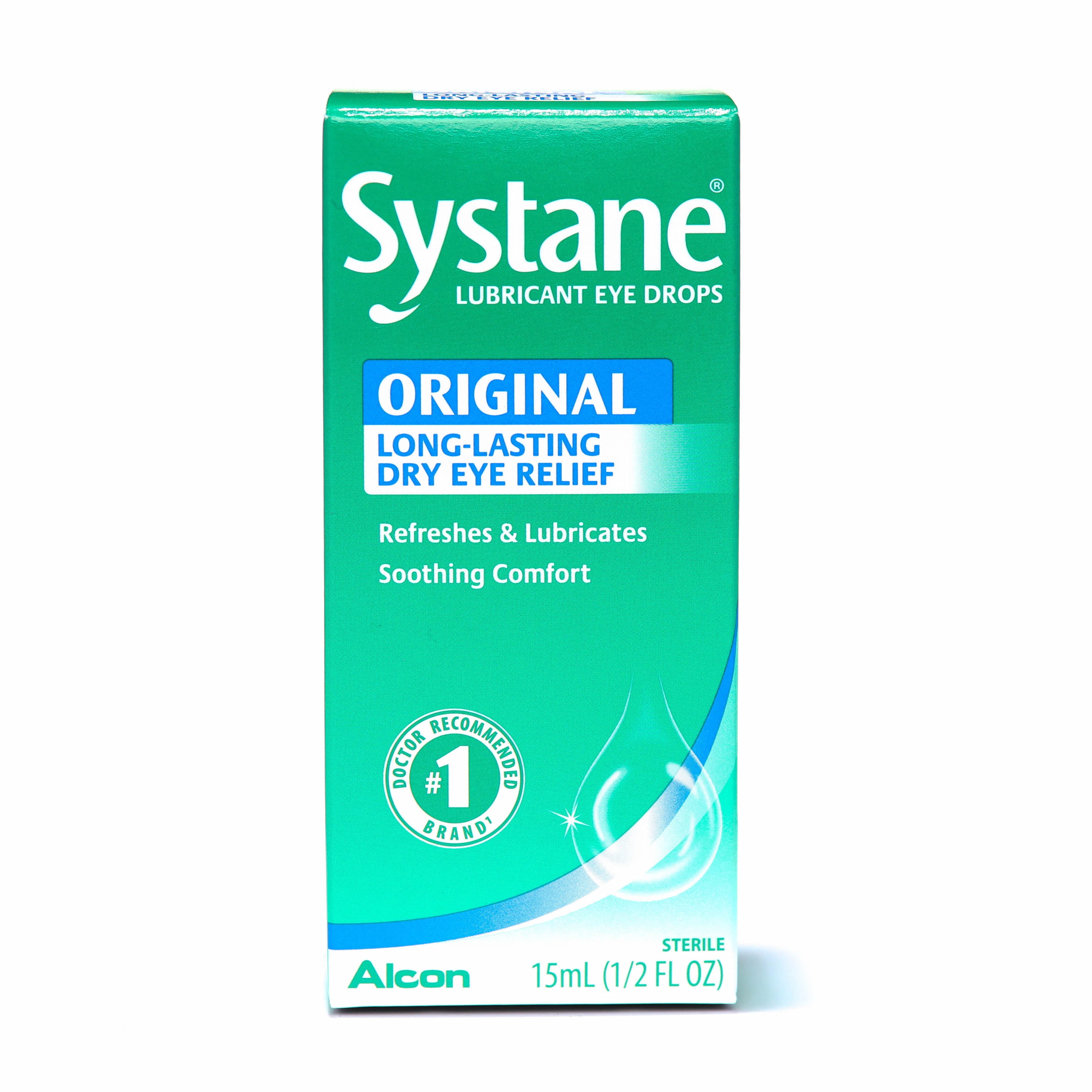 SYSTANE Lubricant Eye Drops for Dry Eyes Symptoms, 15mL