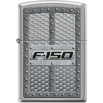 Zippo Lighter- Ford F-150 Truck Brushed Chrome Windproof Lighter #Z5107
