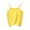 Yellow, variant on Ruyang Baby Girls Tank Top Solid H𝐚lter Stretchy Sleeveless Undershirts Summer Sport Workout Basic Tshirts Tops Cute Comfy