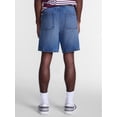 thumbnail image 3 of No Boundaries Denim Shorts with Elastic Waist, 100% Cotton, 7" Inseam, Men's XS-5XL, 3 of 5