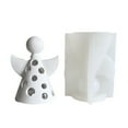 thumbnail image 4 of Versatile Silicone Figurine Angelic Mould Craft Supplies Accessory for Finger Training and Stress Relief Daily Use, 4 of 8