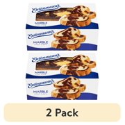 (2 pack) Entenmann's Marble Loaf Cake, 12 oz, Chocolate Loaf Cake, Box