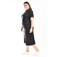 thumbnail image 2 of Conjunto casual de 2 piezas Roman Fashion /Tallas Extras, 7051 (Negro) negro 36, 2 of 6
