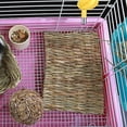 thumbnail image 4 of Tapis pour Animaux de Compagnie Résistant à l'Usure Paille Polyvalente Été Refroidissement Animal Nid Animaux de Compagnie Fournitures, 4 of 10