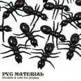 thumbnail image 3 of MasteelfCA 50PC Simulation Fake Big Ant Small Toys Animal Insect Model Gift Accessories for Halloween April Fool's Day (Black), 3 of 7