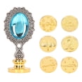 thumbnail image 2 of Wax Seal Kit, Widely Used Clear Pattern Wax  Seal Detachable  For Envelope, 2 of 8