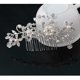 thumbnail image 4 of Accesorios para el cabello de novia JAMW 26 piezas con peine de perlas y horquillas de diamantes de imitación Sencillez, 4 of 5